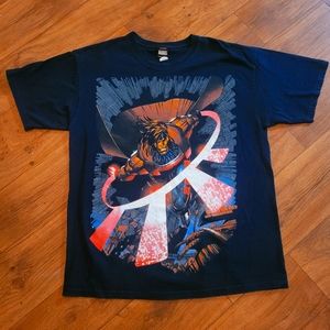 Vintage X-Men Gambit Tee Marvel Mad Engine Size L